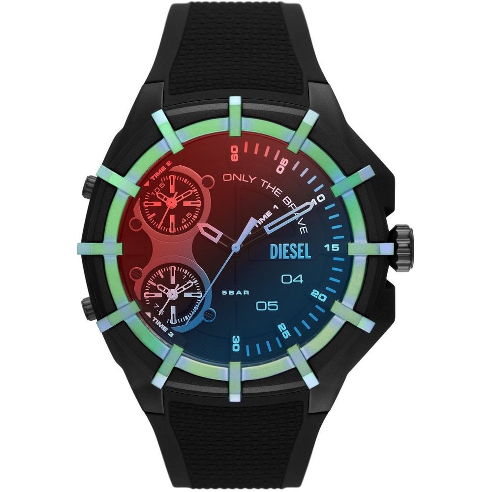 Diesel Men's Sports Watch DZ1986 with Lightweight Silicone Band NWT.